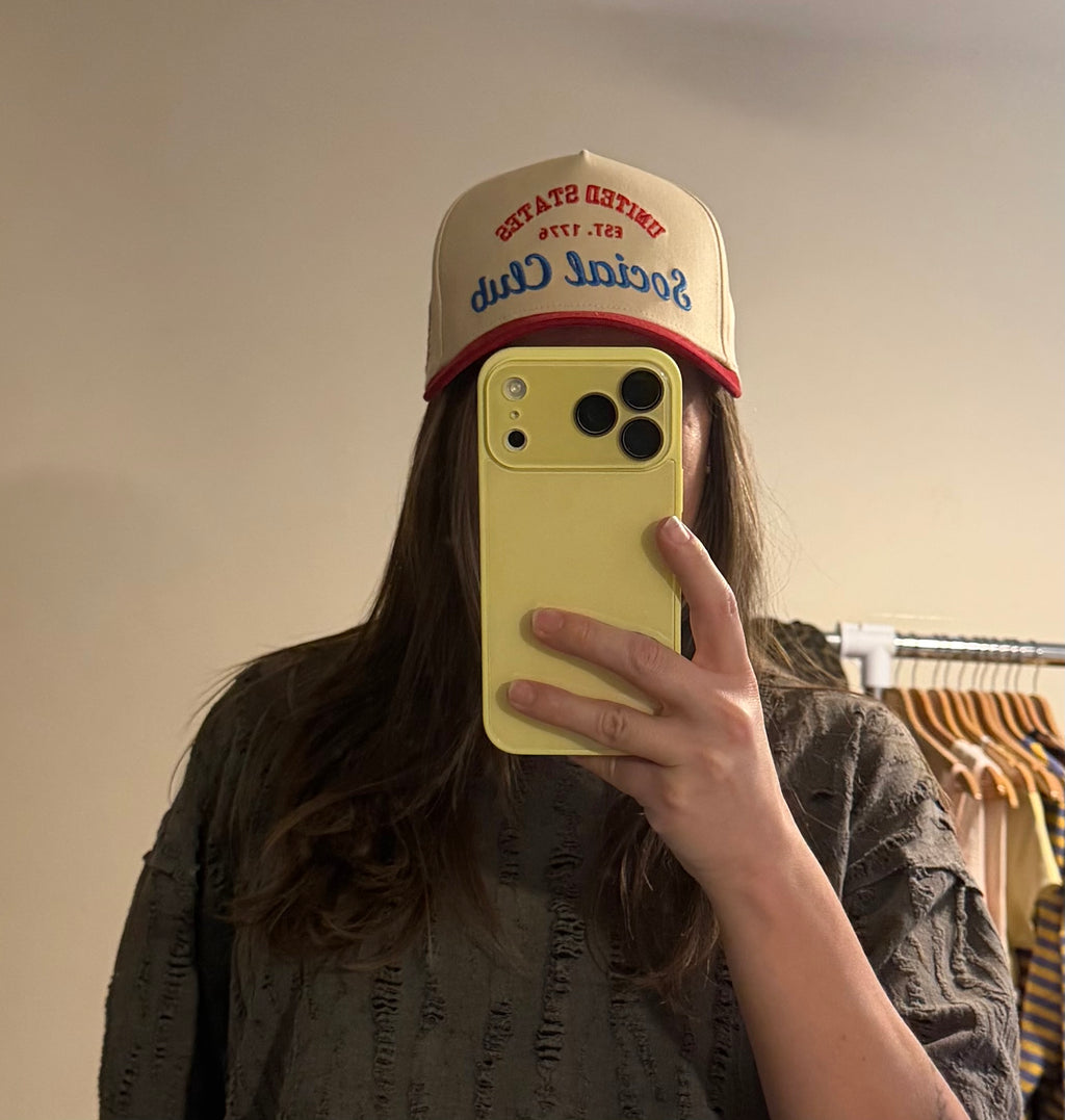 United States Social Club Vintage Trucker Hat