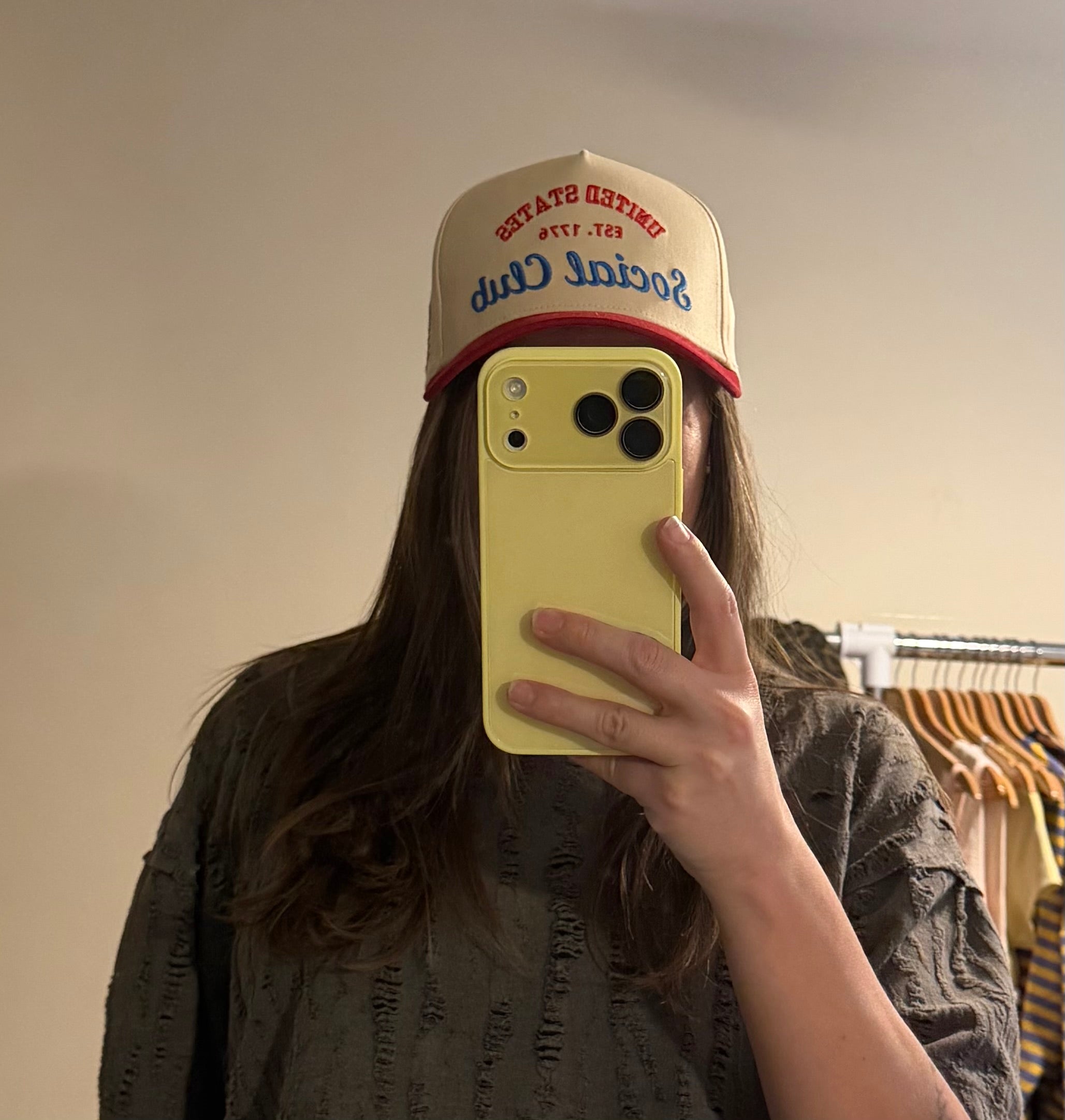 United States Social Club Vintage Trucker Hat