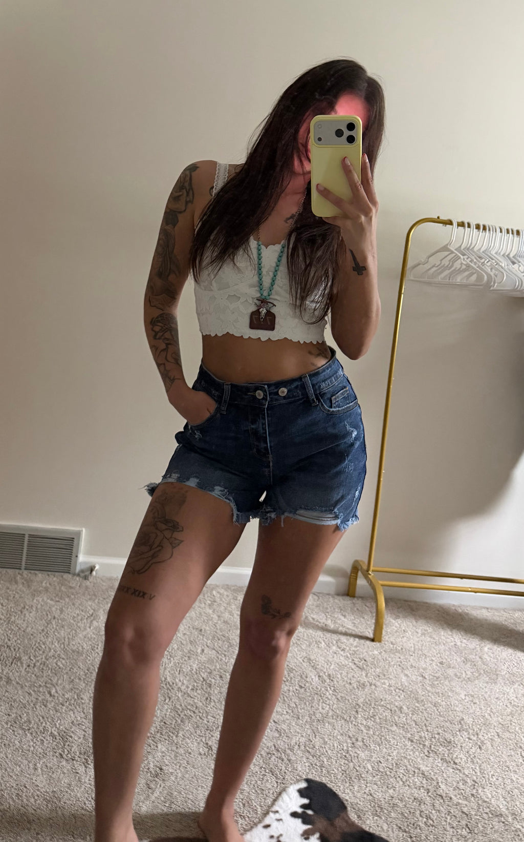 The Weekend Distressed Denim