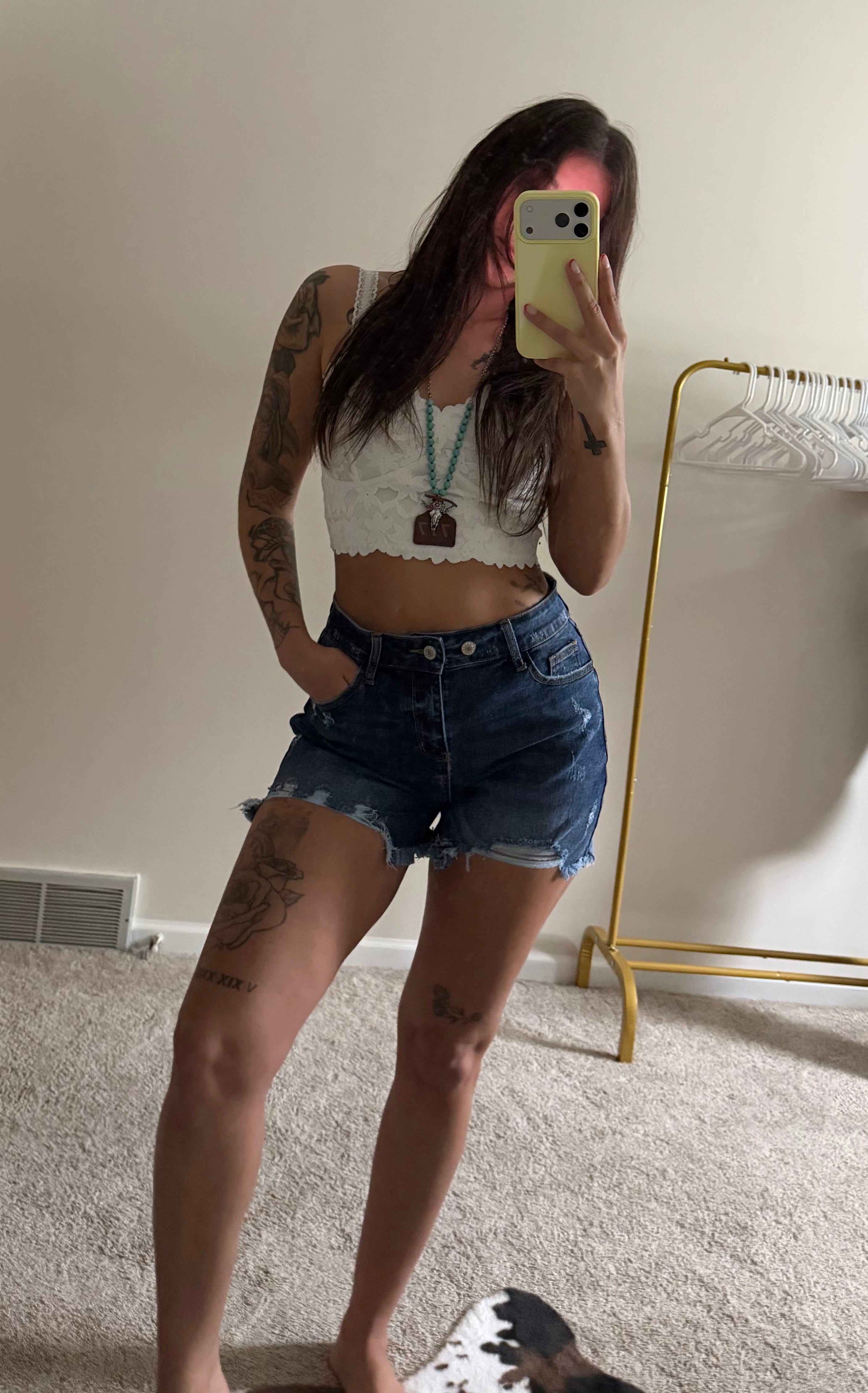 The Weekend Distressed Denim