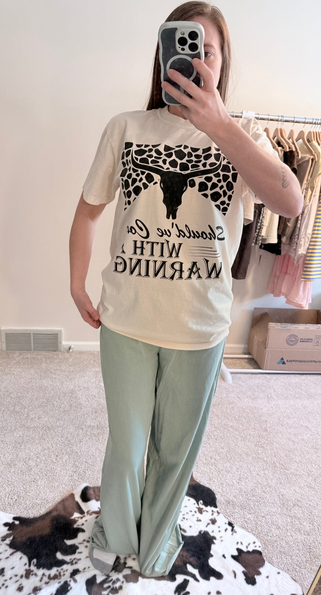 The Vanessa Wide-Leg Cotton Sweatpants