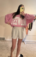 MIDWEST Comfy Oversize Graphic Crew