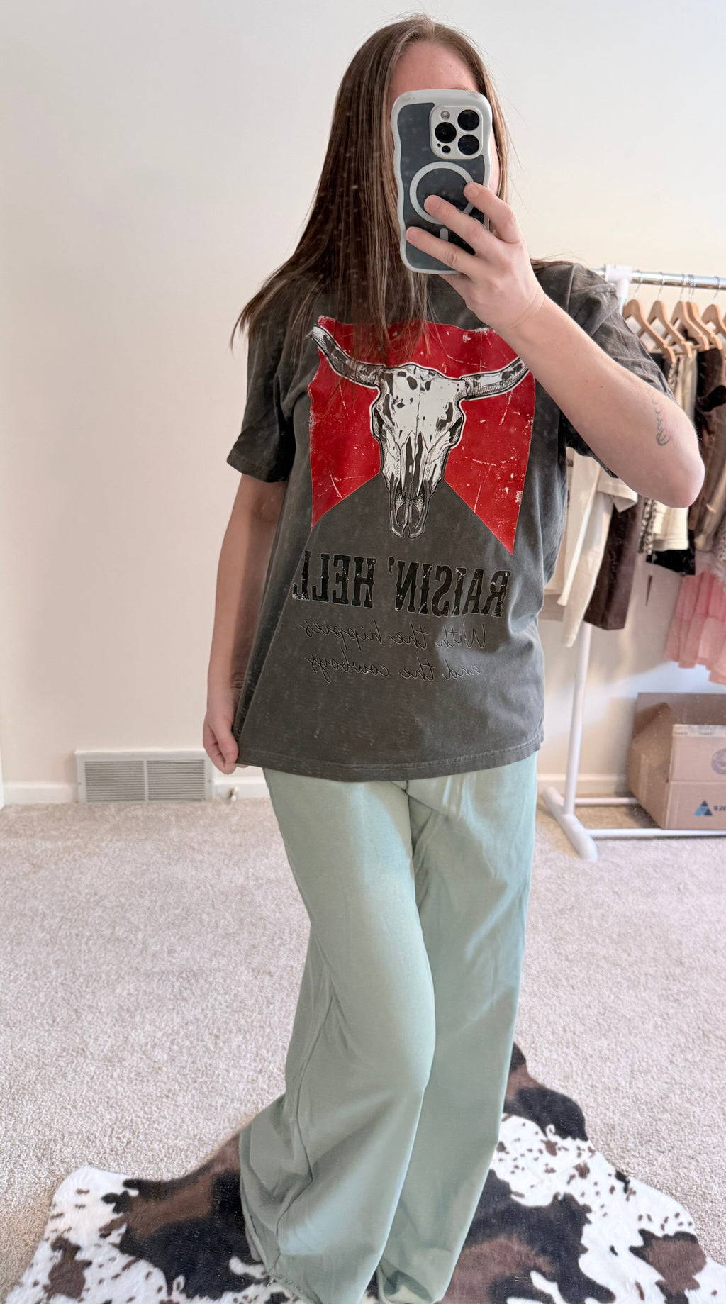 The Vanessa Wide-Leg Cotton Sweatpants