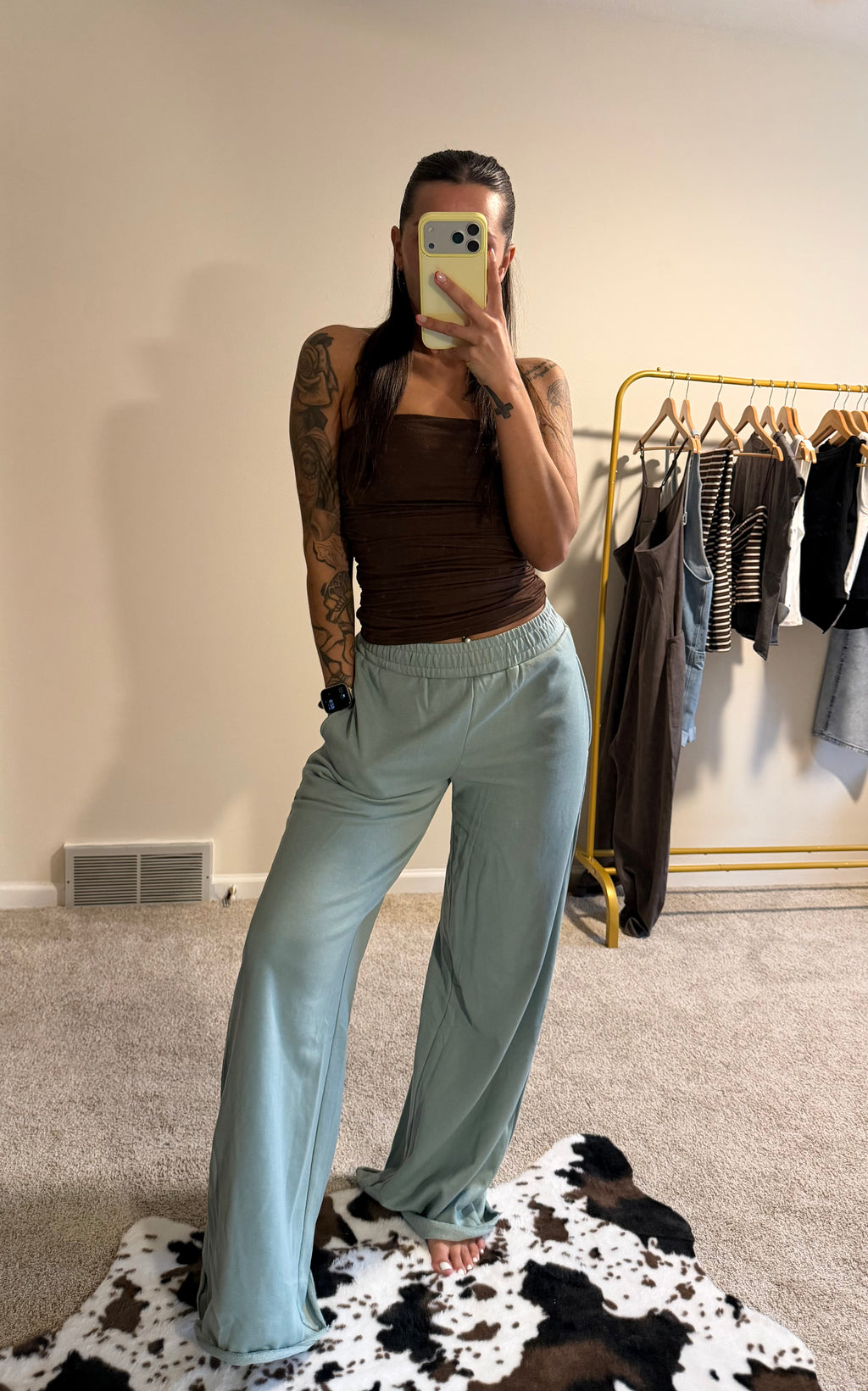 Strapless Scrunch Knit Top