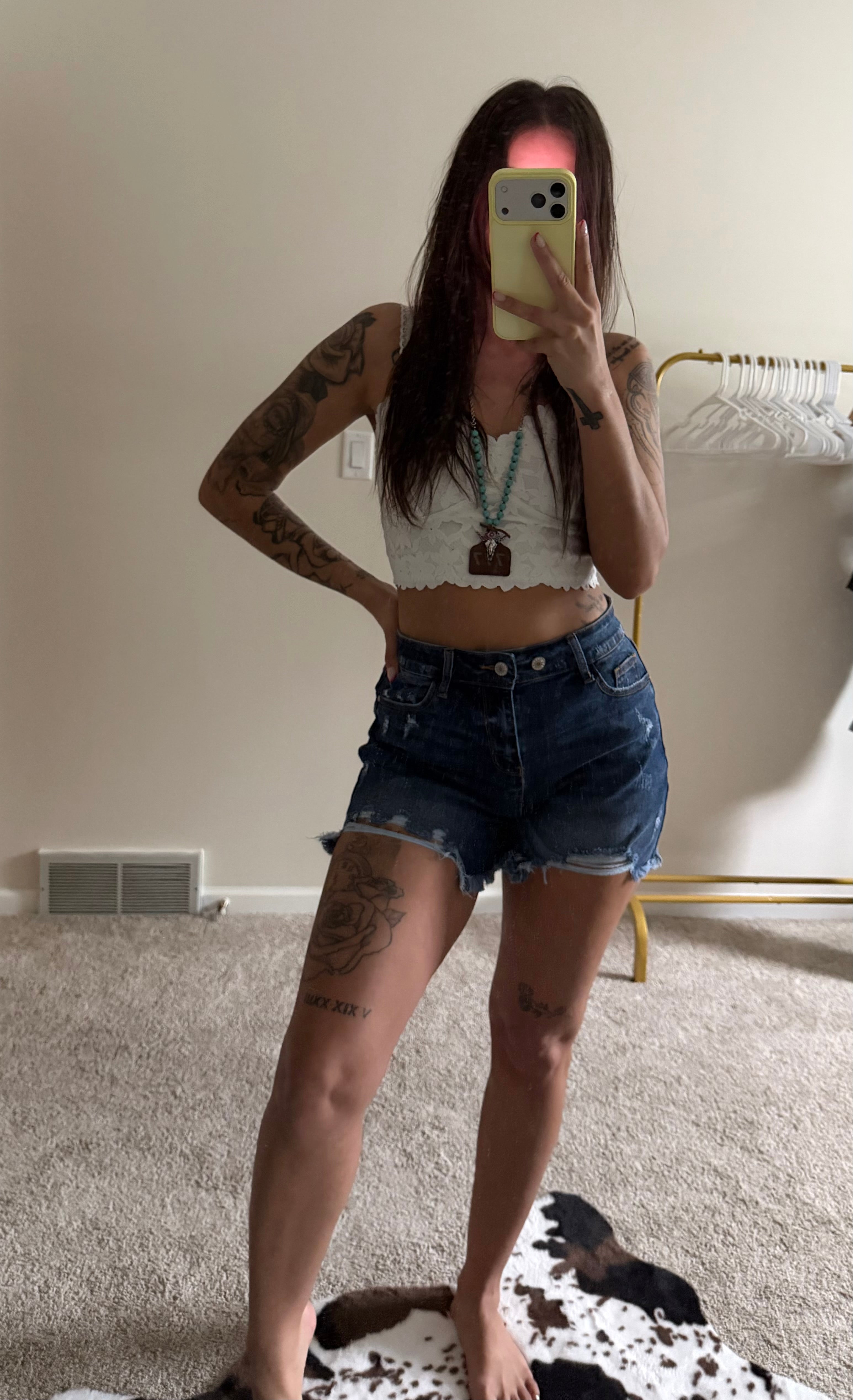 The Weekend Distressed Denim