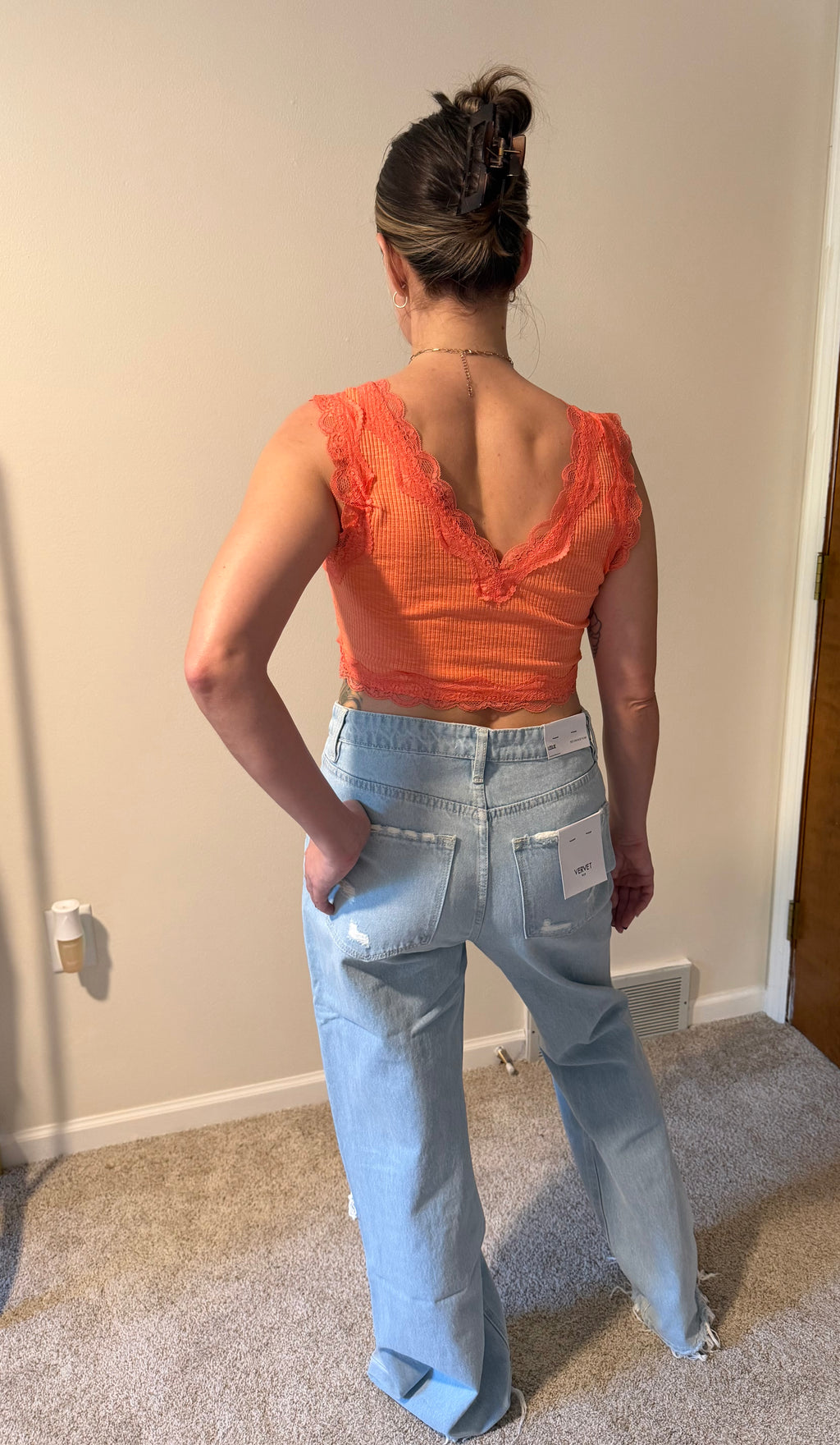 VERVET by Flying Monkey 90's Vintage Revival Super High Rise Flare Jeans