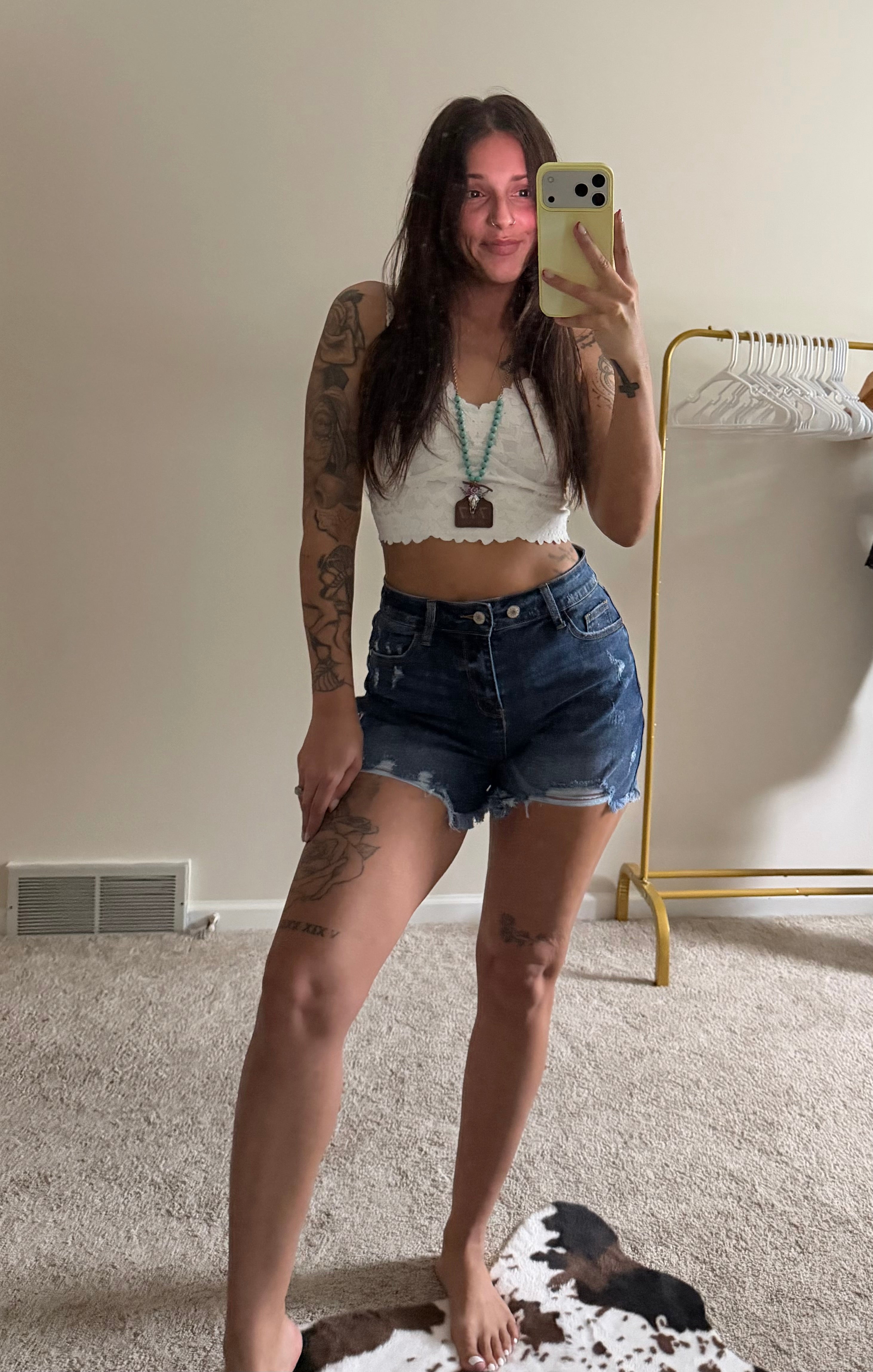 The Weekend Distressed Denim