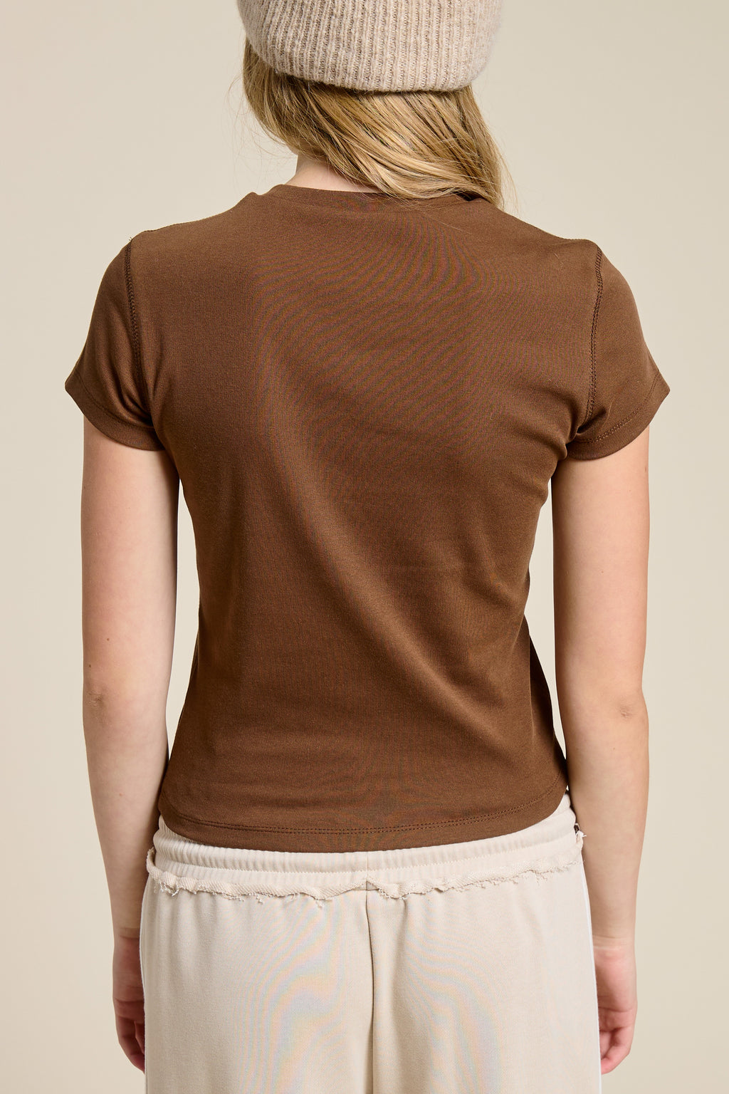 Fitted Crewneck Baby Tee