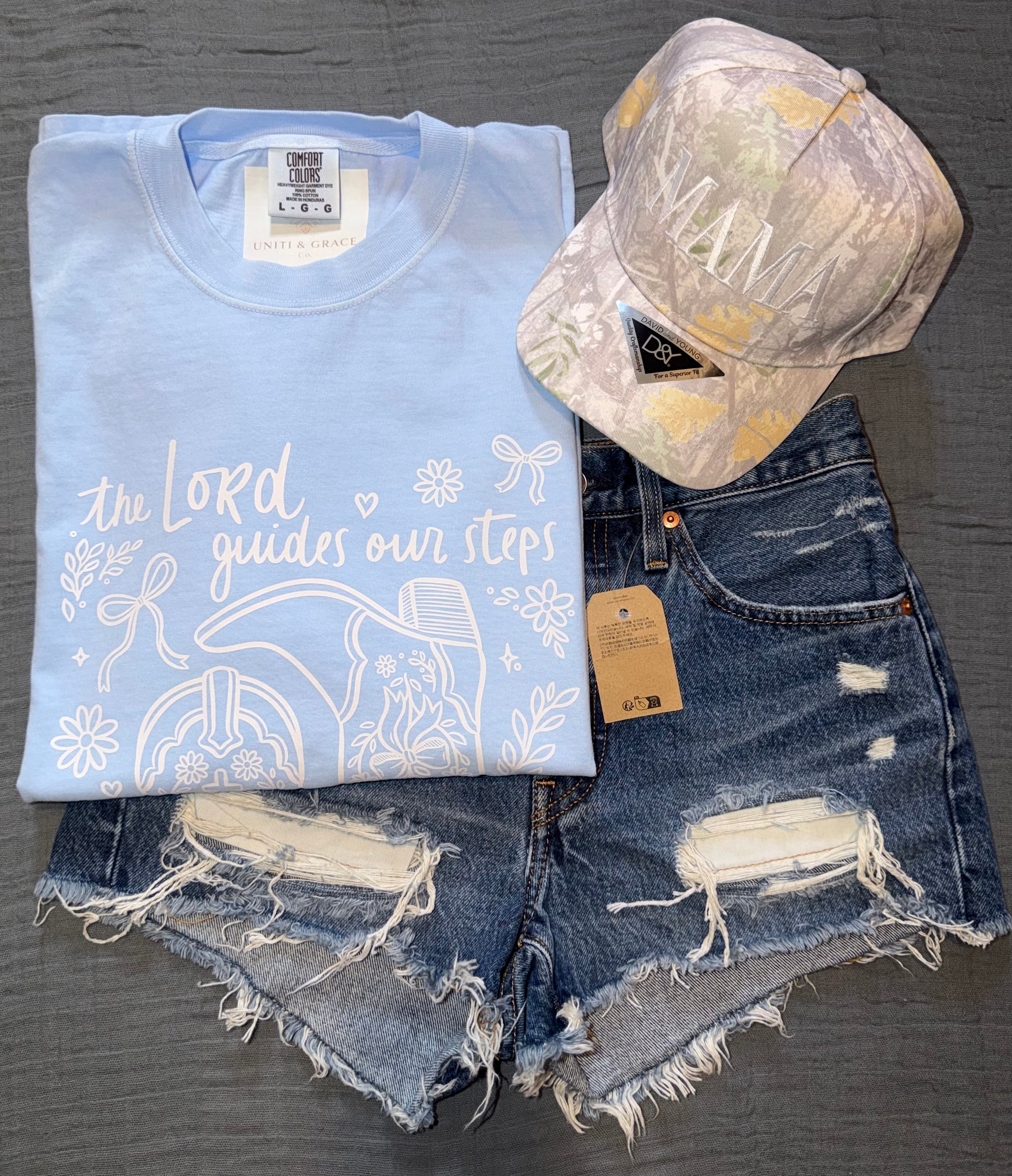 "The Lord Guides Our Steps" Graphic Tee