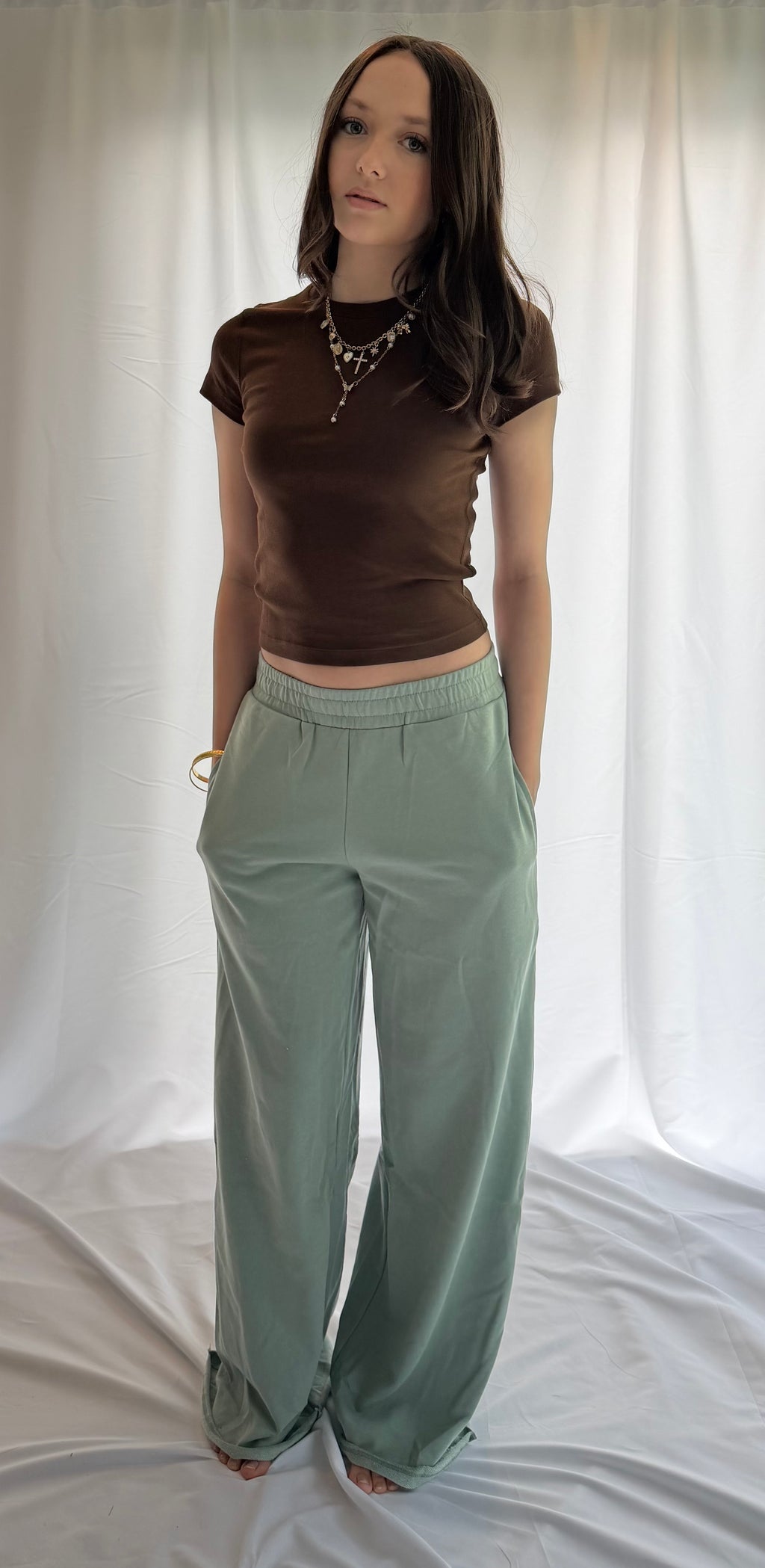 Fitted Crewneck Baby Tee
