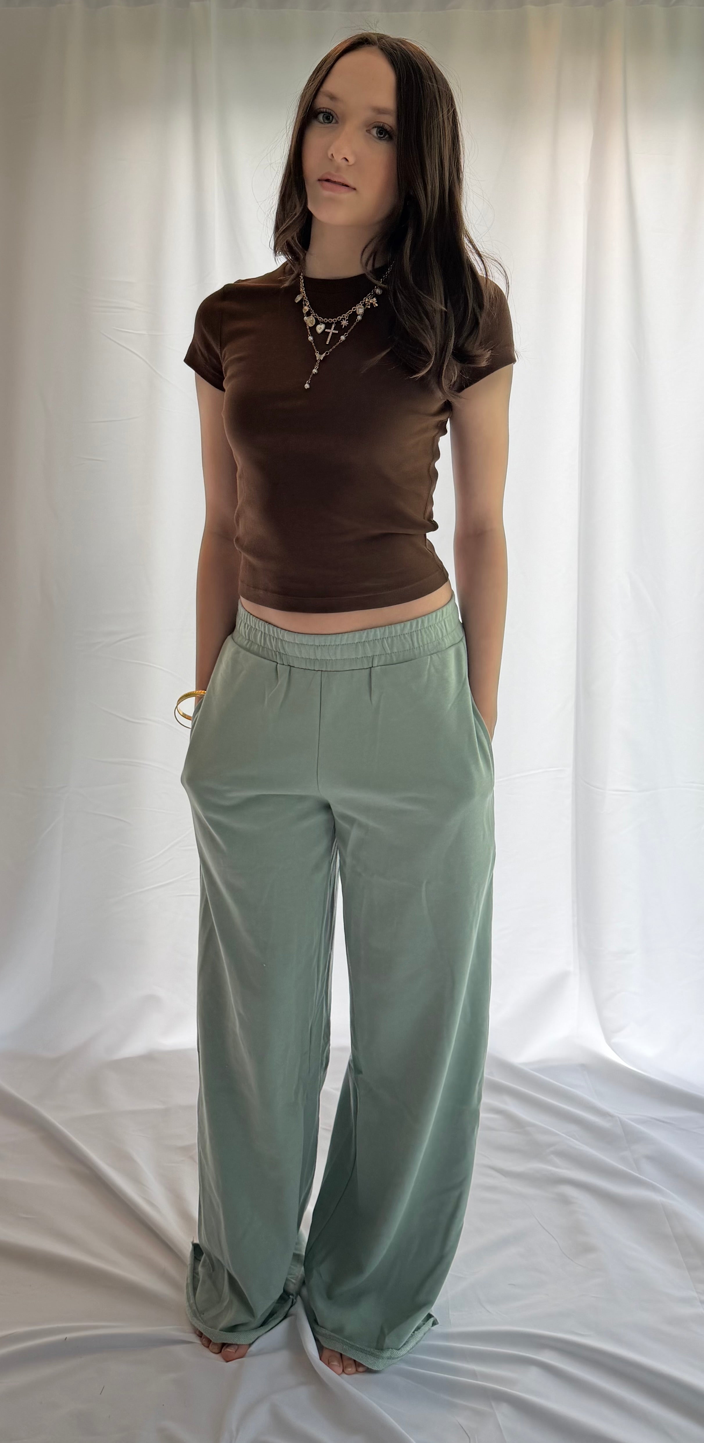 Fitted Crewneck Baby Tee