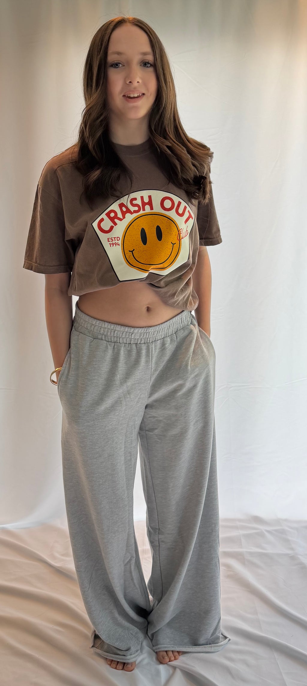 The Vanessa Wide-Leg Cotton Sweatpants