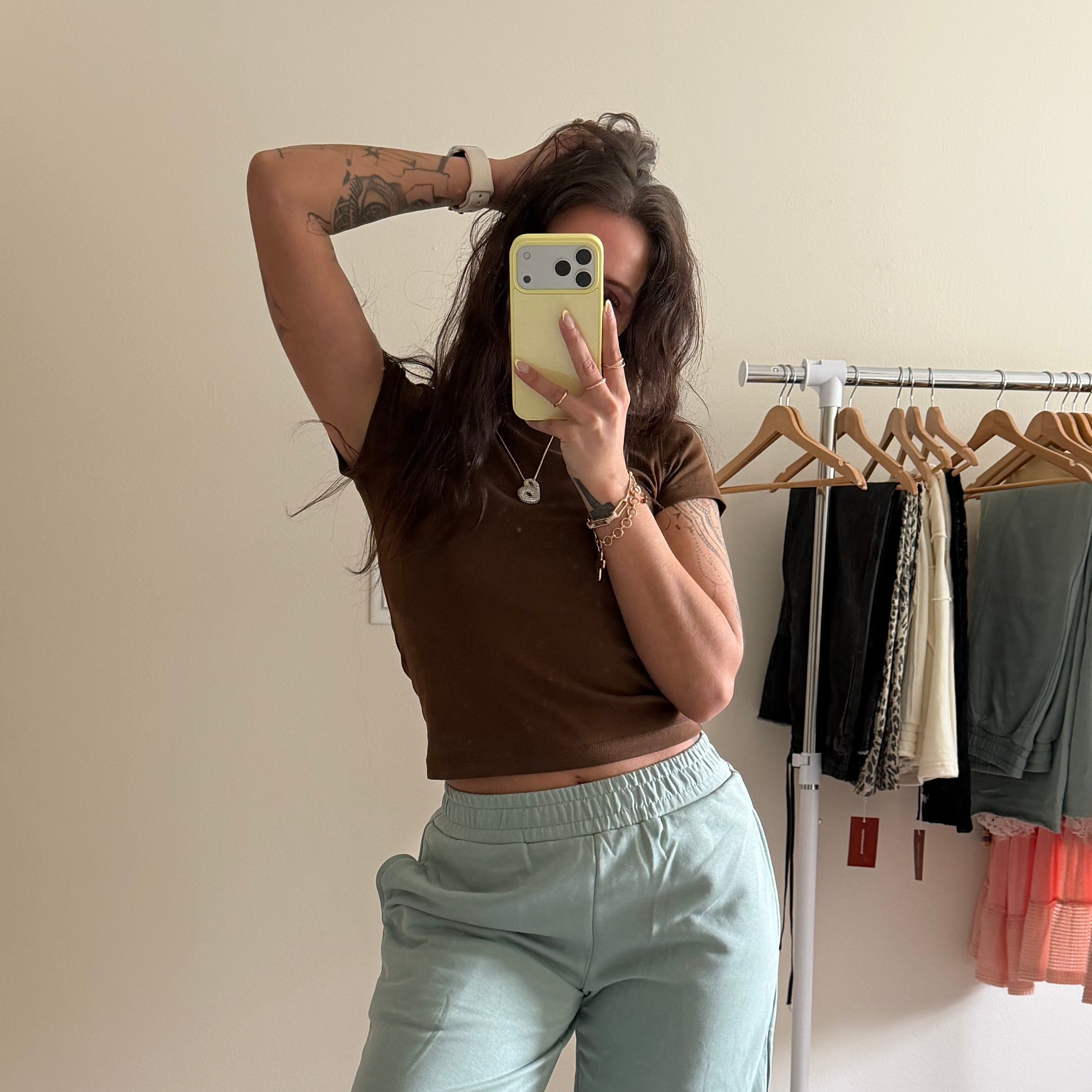 The Vanessa Wide-Leg Cotton Sweatpants