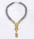 Mustard Semi Stone Statement Necklace